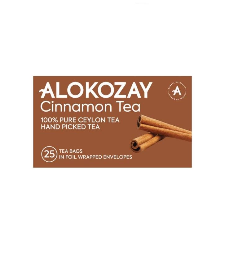 Alokozay Cinnamon Tea, Heat Seal Sachets - 25 bags