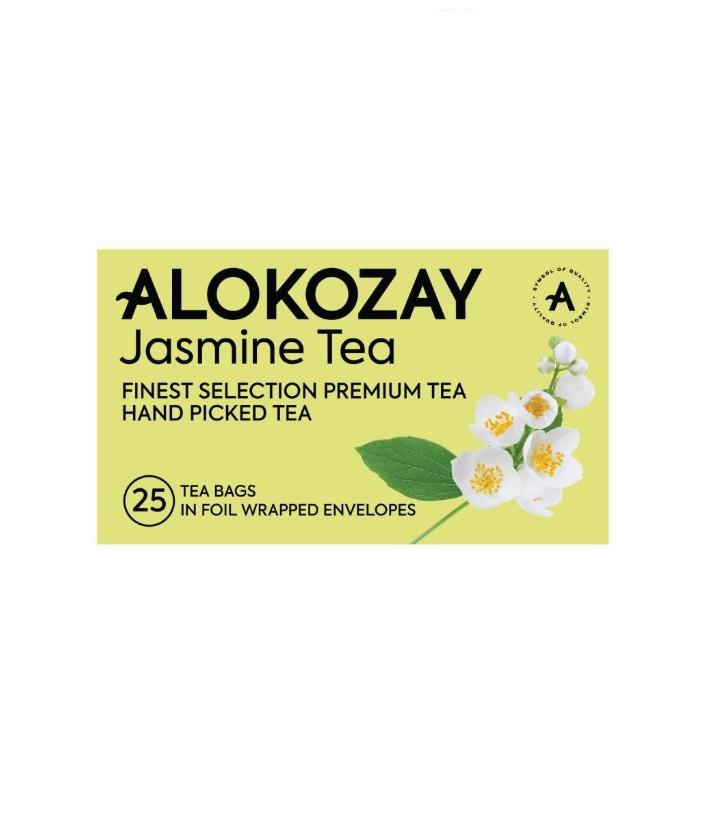 Alokozay Jasmine Tea, Heat Seal Sachets - 25 bags