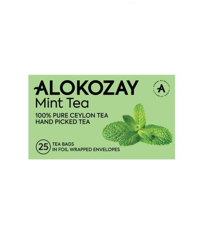 Alokozay Mint Tea, Heat Seal Sachets - 25 bags