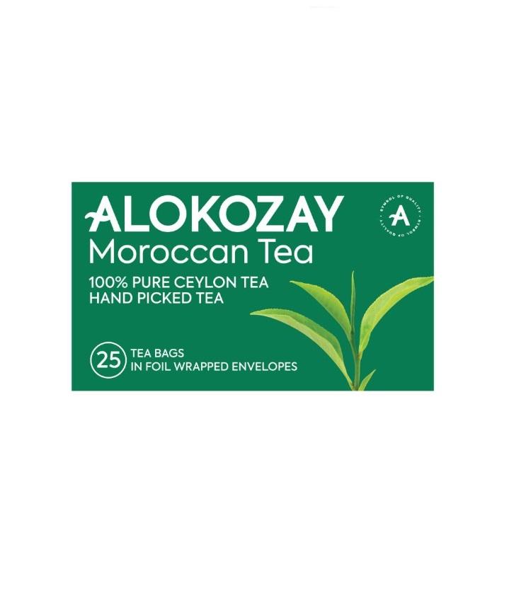 Alokozay Moroccan Tea, Heat Seal Sachets - 25 bags