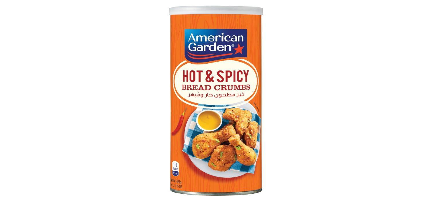 American Garden Bread Crumbs, Hot and Spicy - 15 oz