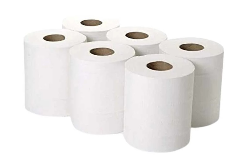 Maxi Roll Tissue 2 Ply, 700g x 6 Rolls