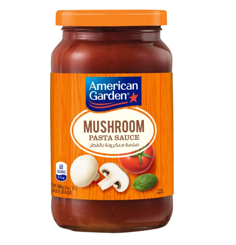 American Garden Pasta Sauce, Mushroom - 14oz