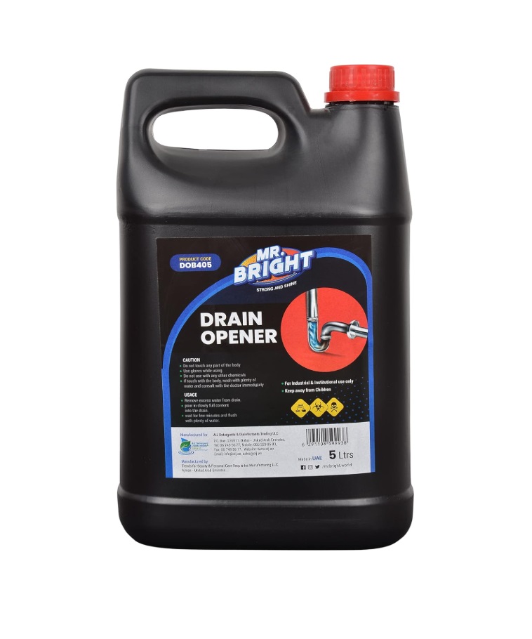 Mr Bright Drain Cleaner - 5 Liter x 4