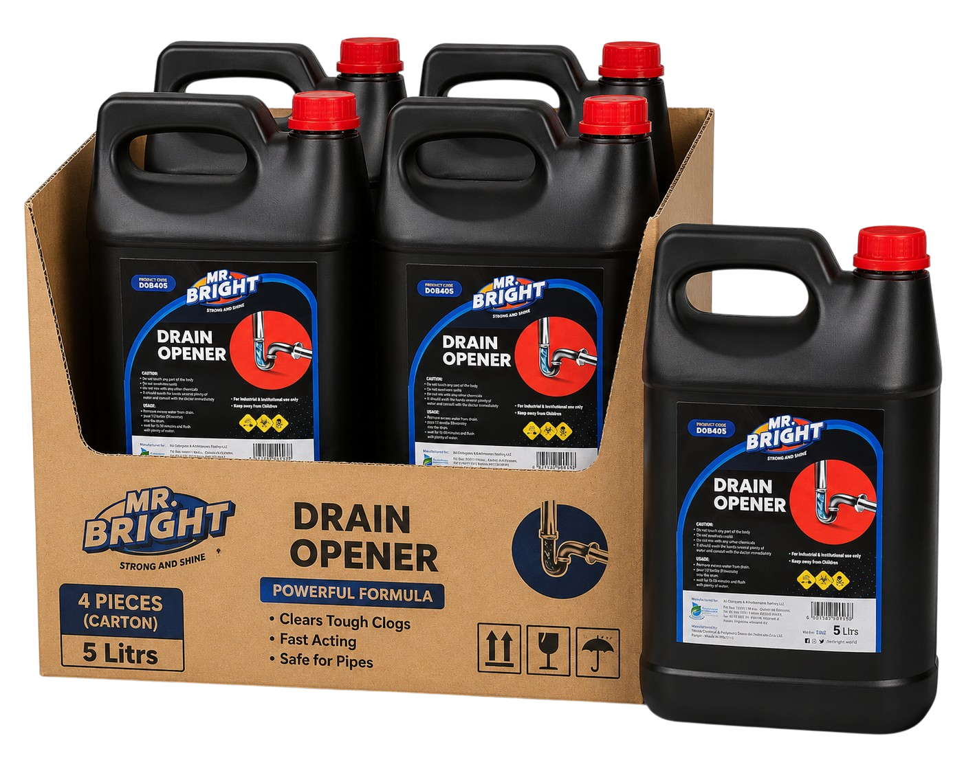 Mr Bright Drain Cleaner - 5 Liter