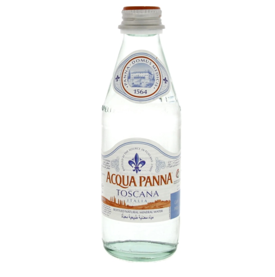 Acqua Panna Mineral Water, Glass Bottle - 250 ml x 24