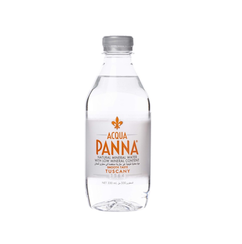 Acqua Panna Mineral Water, Plastic Bottles - 330 ml x 24