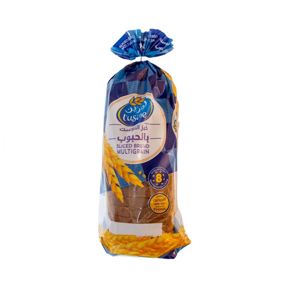 L'Usine Sliced Multigrain Bread - 600g