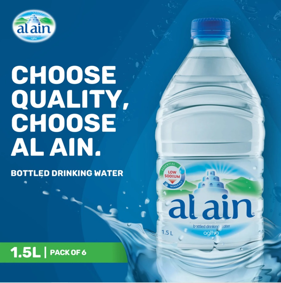Al Ain Water - 1.5 Liter x 6