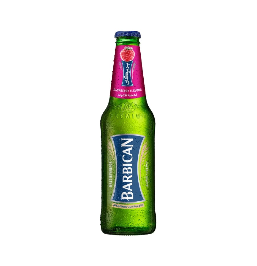 Barbican Raspberry Non-Alcoholic Malt Beverage - 325 ml x 24
