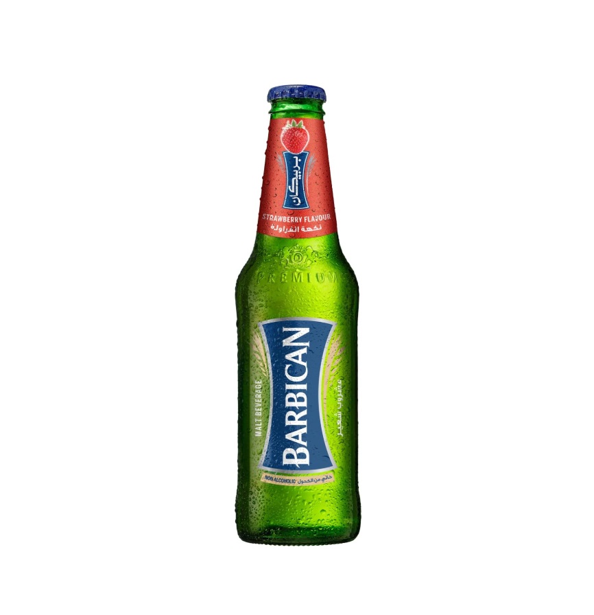 Barbican Strawberry Non-Alcoholic Malt Beverage - 325 ml x 24