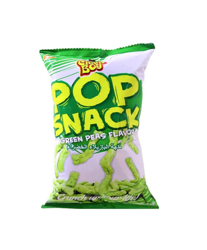 Chick Boy Pop Crunch, Green Peas Flavor - 100g