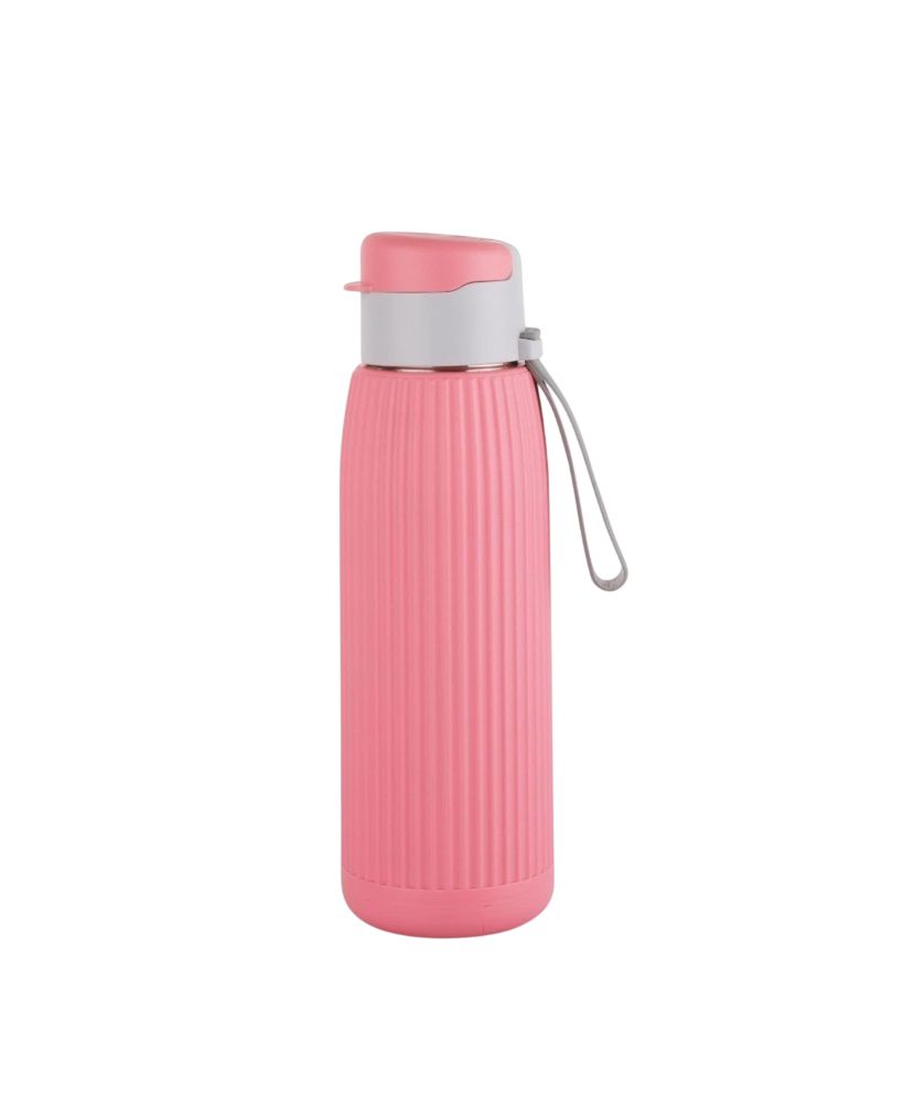 Cello Puro Steel X Volvo Water Bottle, Pink - 600 ml
