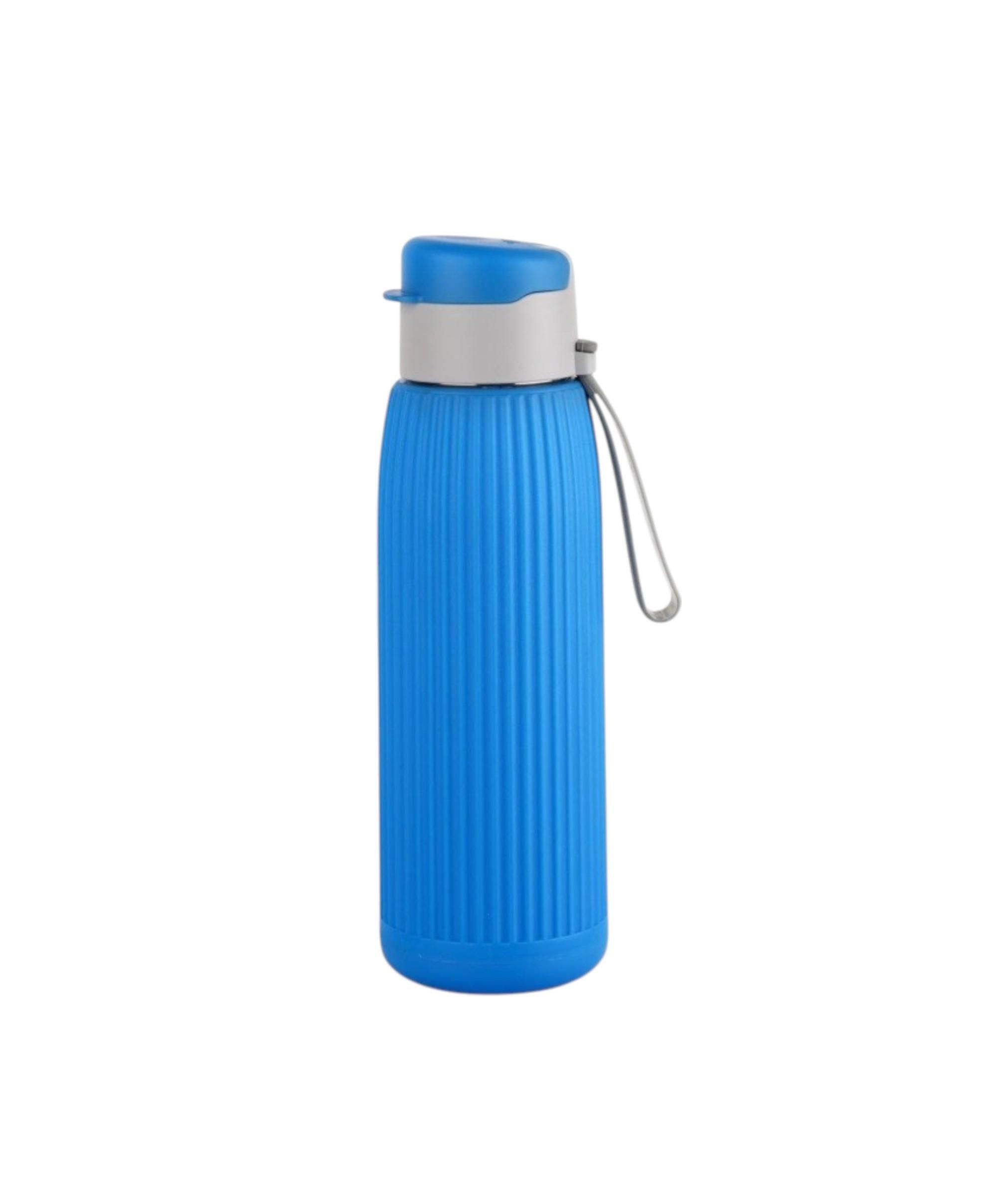 Cello Puro Steel X Volvo Water Bottle, Blue - 600 ml