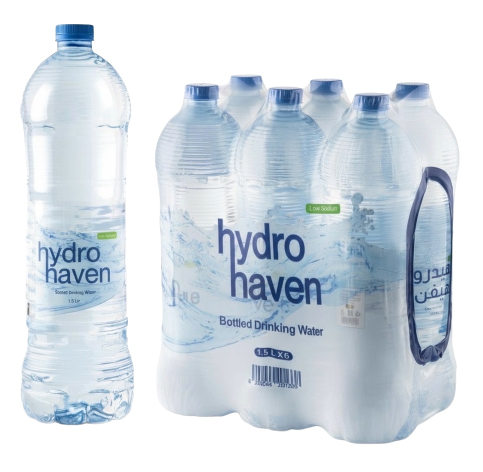 Hydro Haven Bottled Drinking Water - 1.5 Liter x 6