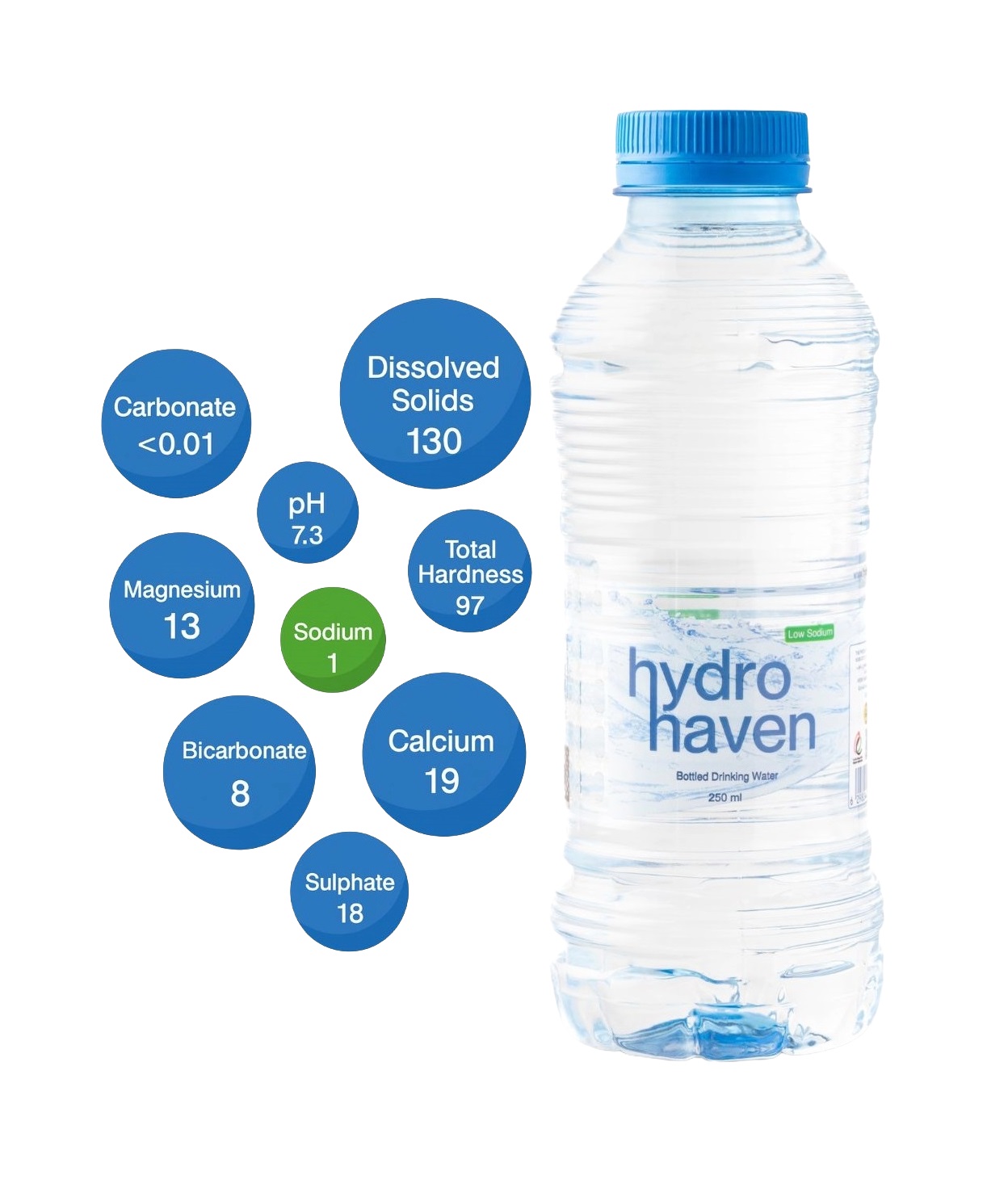 Hydro Haven Bottled Drinking Water - 250 ml x 30