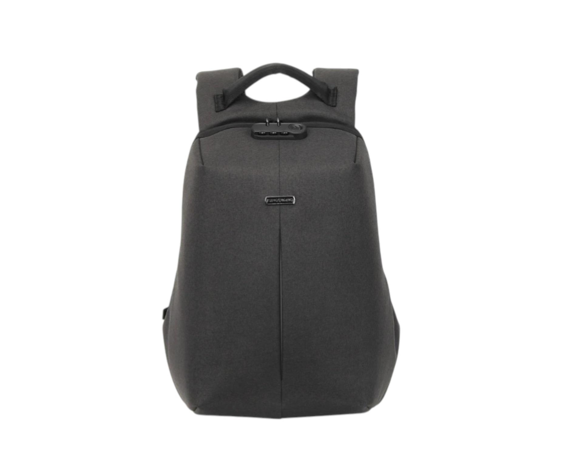 Promate Defender-13, Anti-Theft Backpack for 13” Laptop, Black