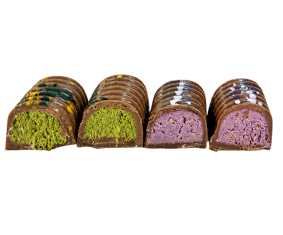 Trends Dubai Chocolate, Pistachio Kunafa & Blueberry Cheesecake Kunafa - 80g (2x40g)