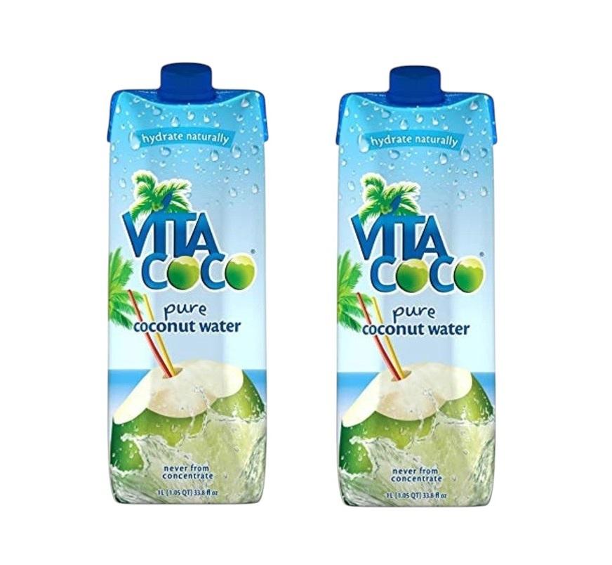 Vita Coco, Coconut Water - 1 Liter (Buy 1 Get 1 Free)