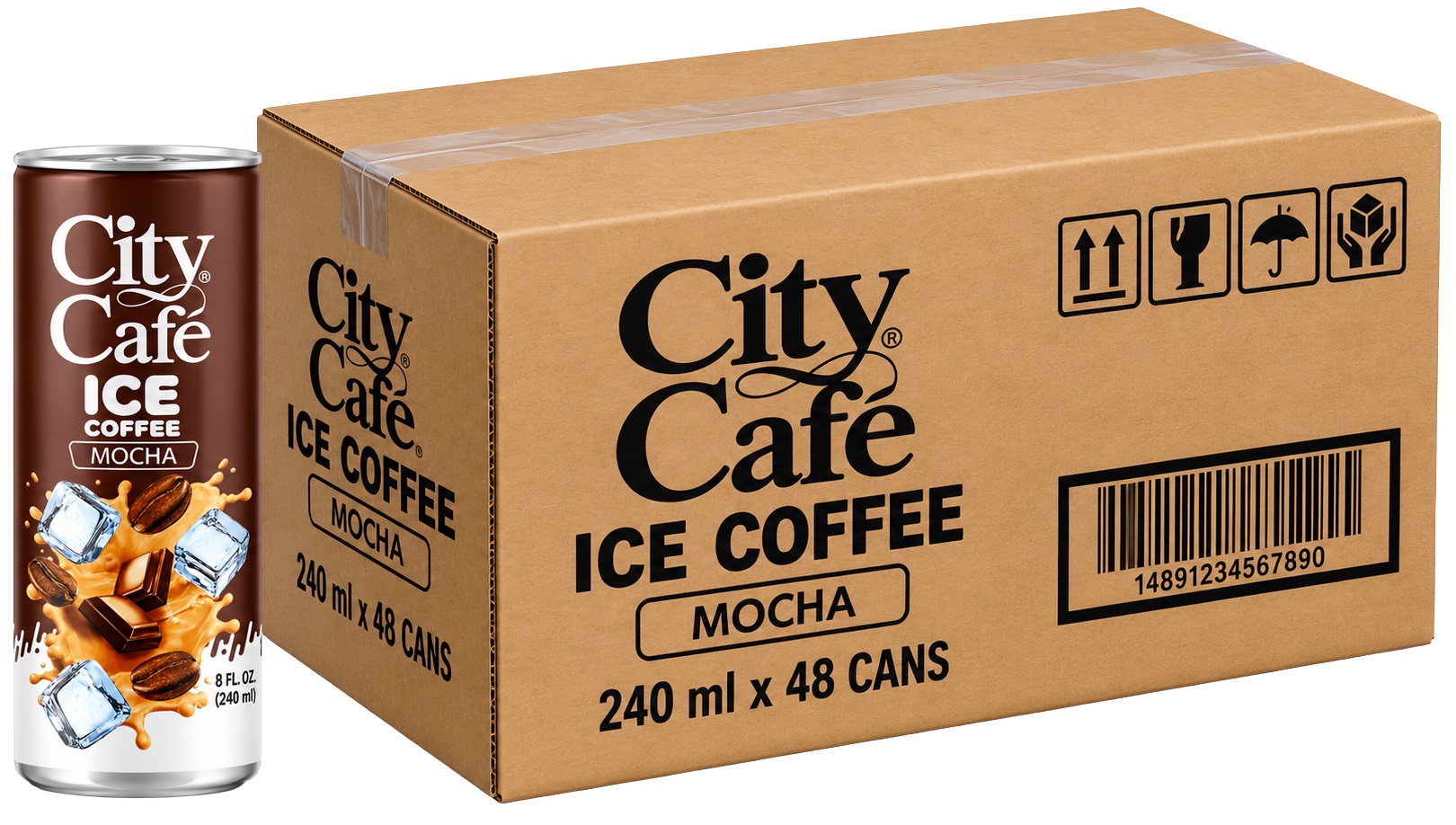City Cafe Ice Coffee, Mocha - 240 ml