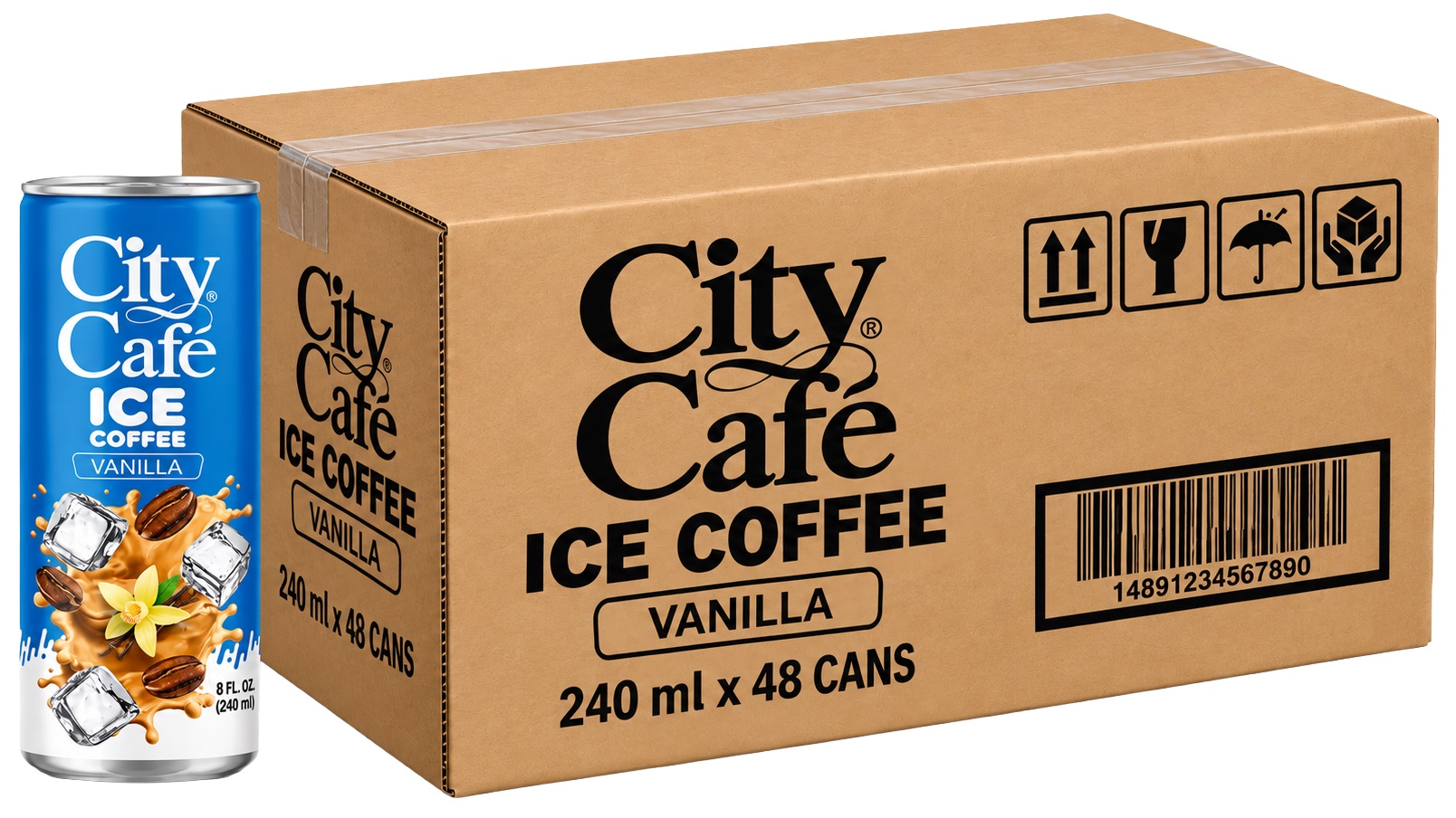 City Cafe Ice Coffee, Vanilla - 240 ml
