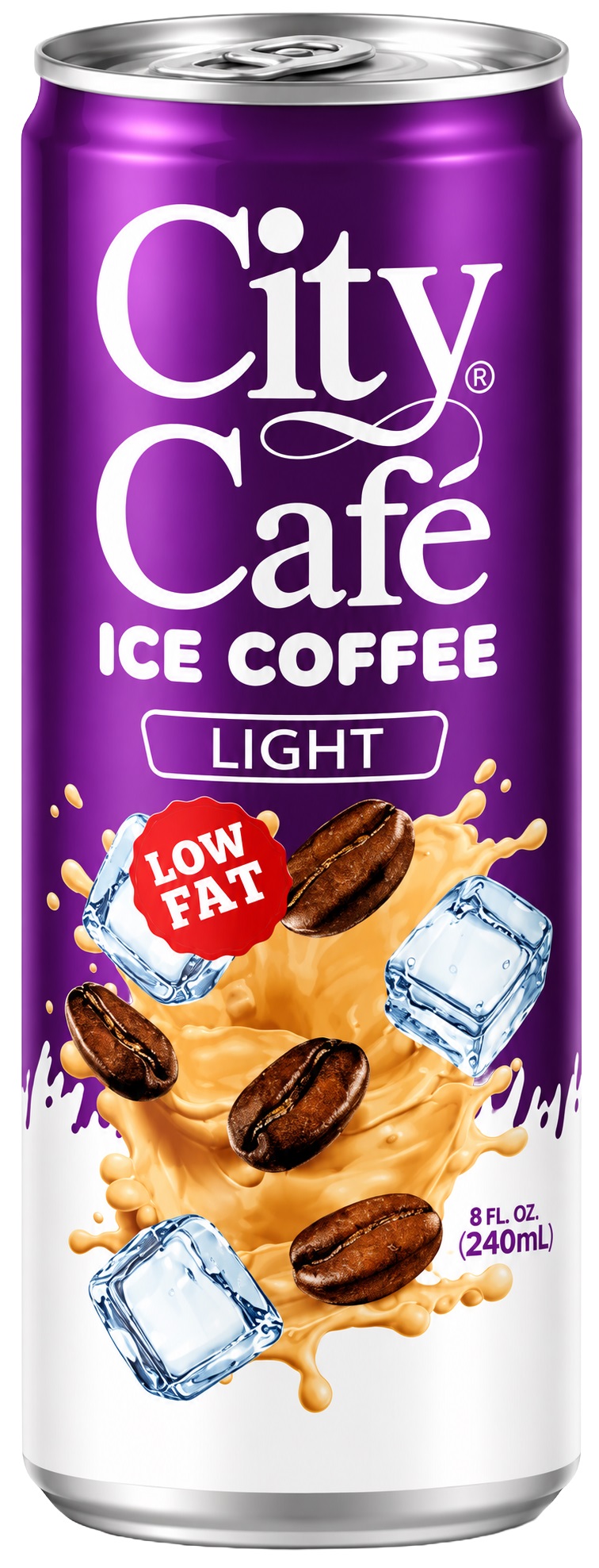 City Cafe Ice Coffee, Light - 240 ml