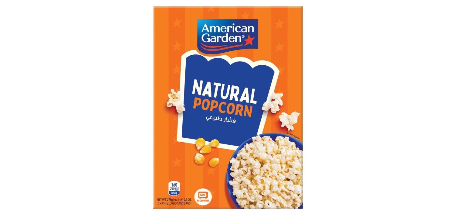 American Garden Microwave Popcorn, Regular - 3.2 oz x 3