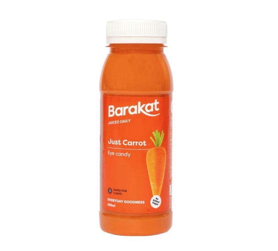 Barakat Fresh Carrot Juice - 200 ml