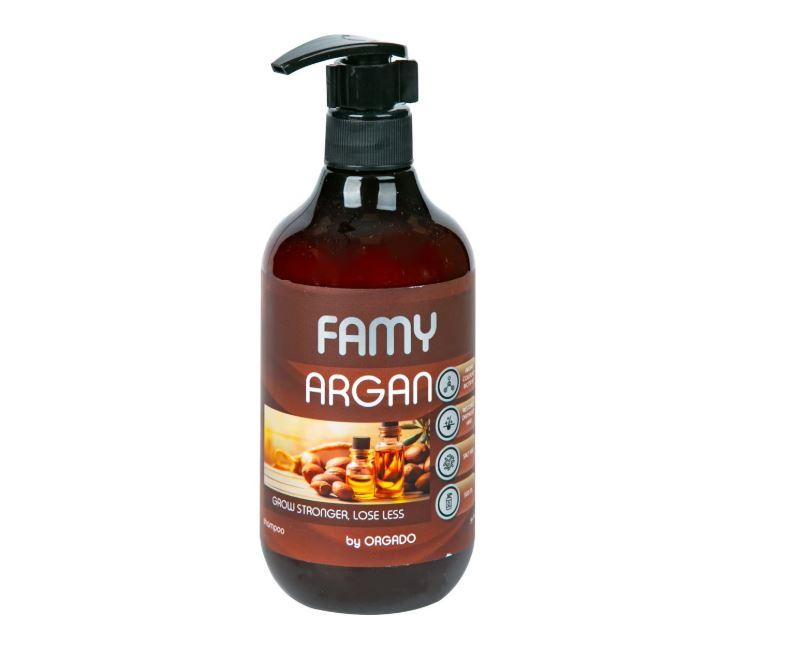 Famy Argan Dry & Lifeless Hair Shampoo - 500 ml