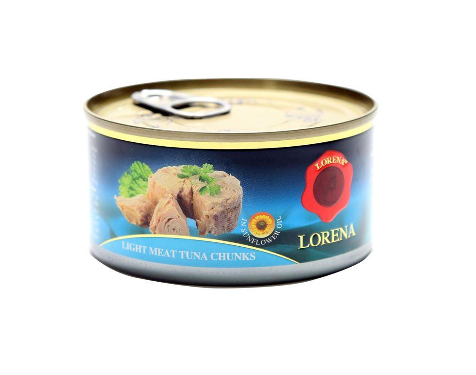 Lorena Light Meat Tuna Chunk in Sunflower Oil - 185g
