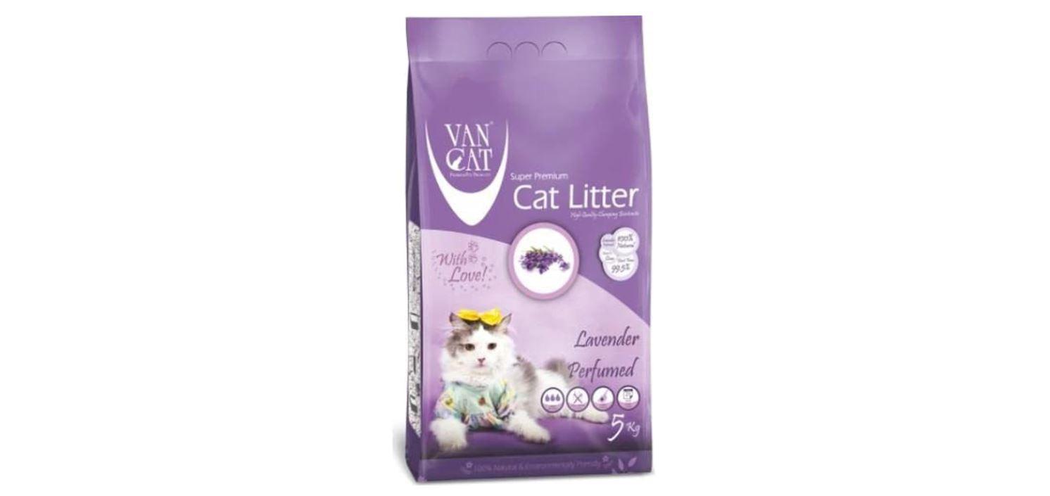 Van Cat Litter, Lavender Scent - 5 kg