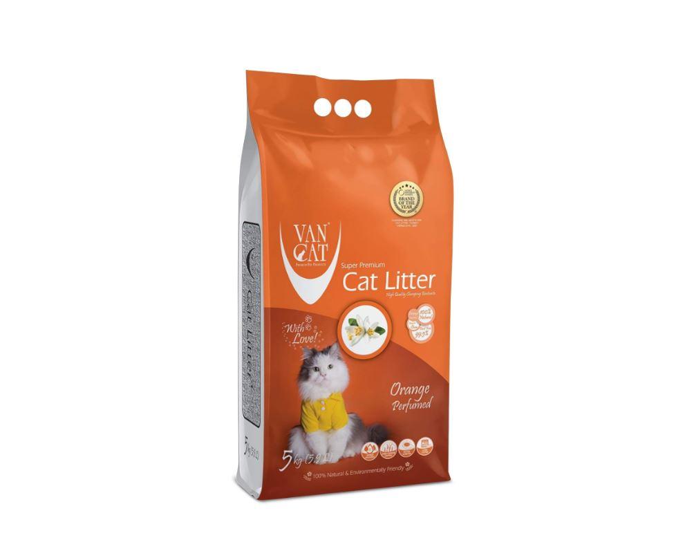 Van Cat Litter, Orange Scent - 5 kg