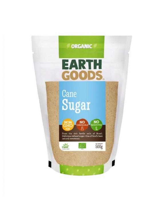 Earth Goods Organic Cane Sugar - 500g