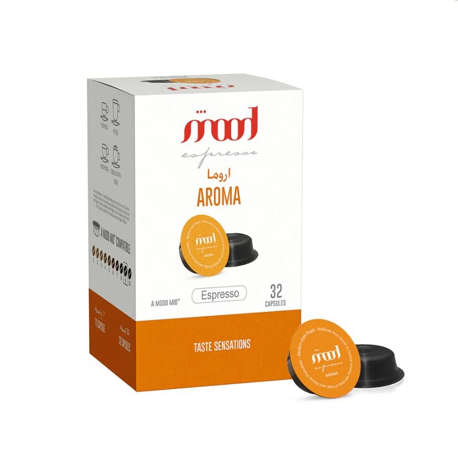 Mood Espresso, Aroma Dark Roast Lavazza Point Compatible - 32 Capsules