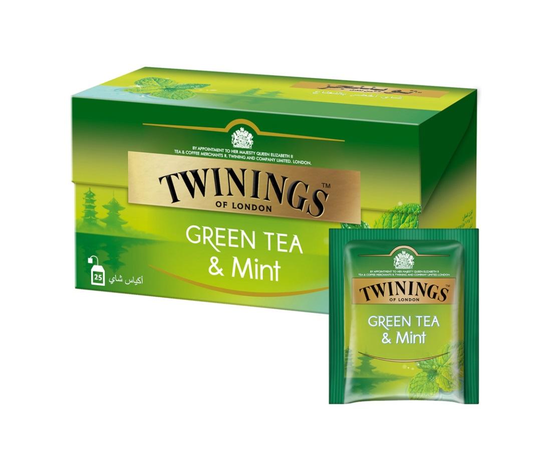 Twinings Green Tea & Mint - 25 Bags