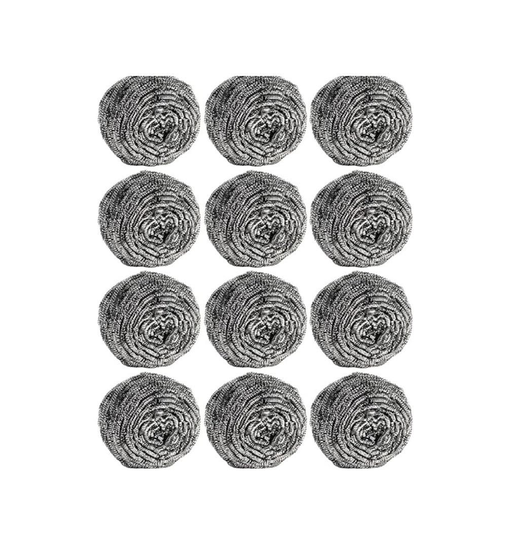 Steel Wool Scrubber - 12 pcs