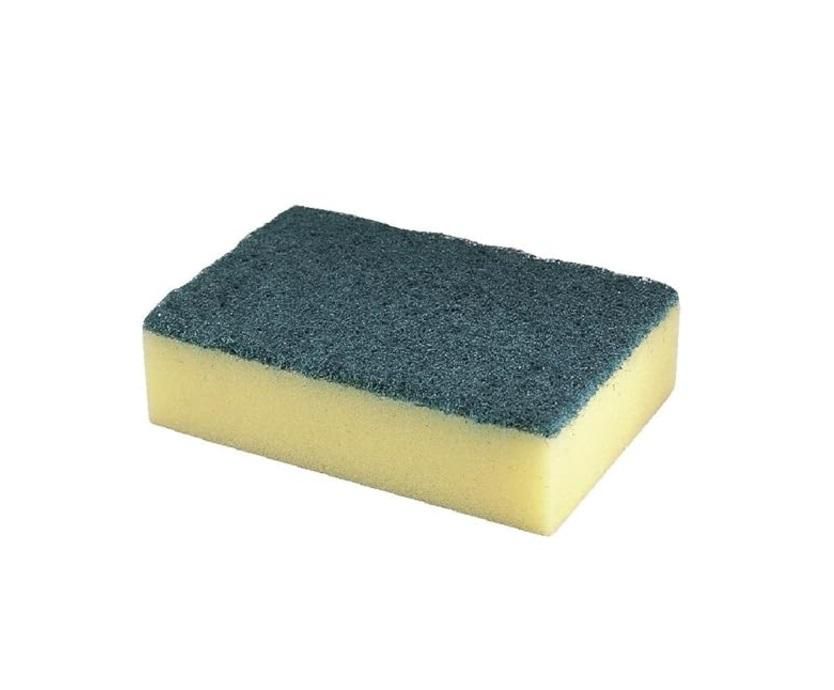 Sponge with Scouring Pad