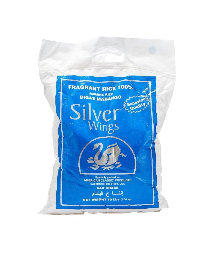 Silver Wings Fragrant Jasmine Rice - 4.5 kg