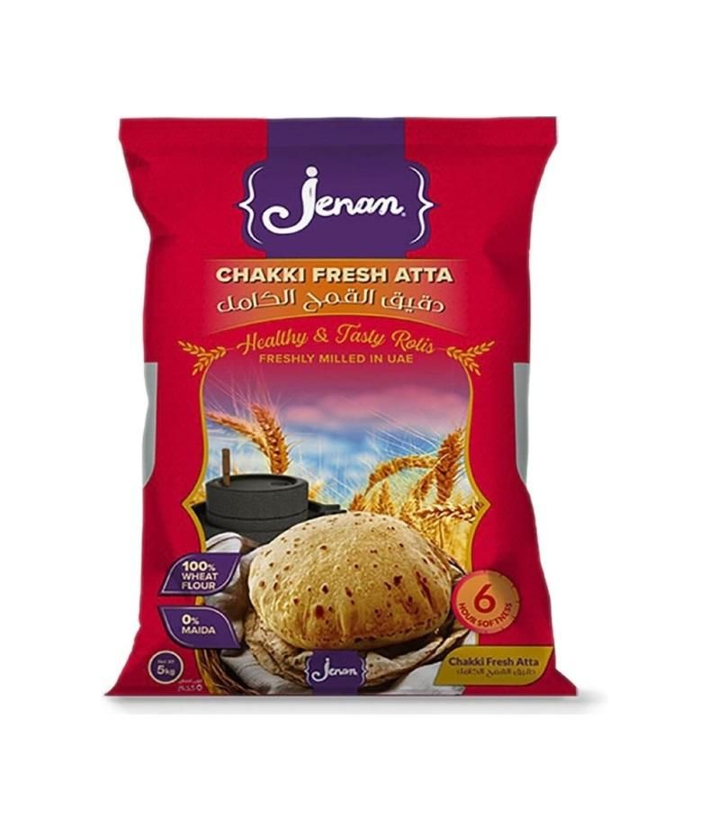 Jenan Chakki Fresh Atta - 5 kg
