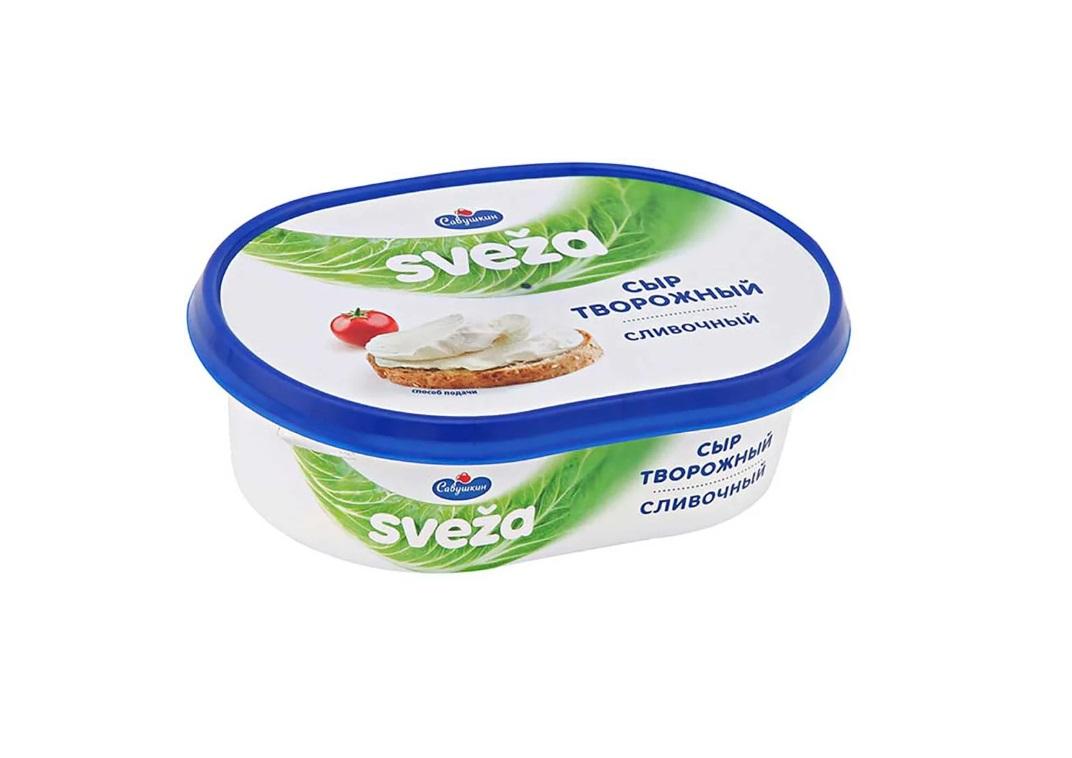 Savushkin Curd Cheese Svenza Greens, 60% - 150g
