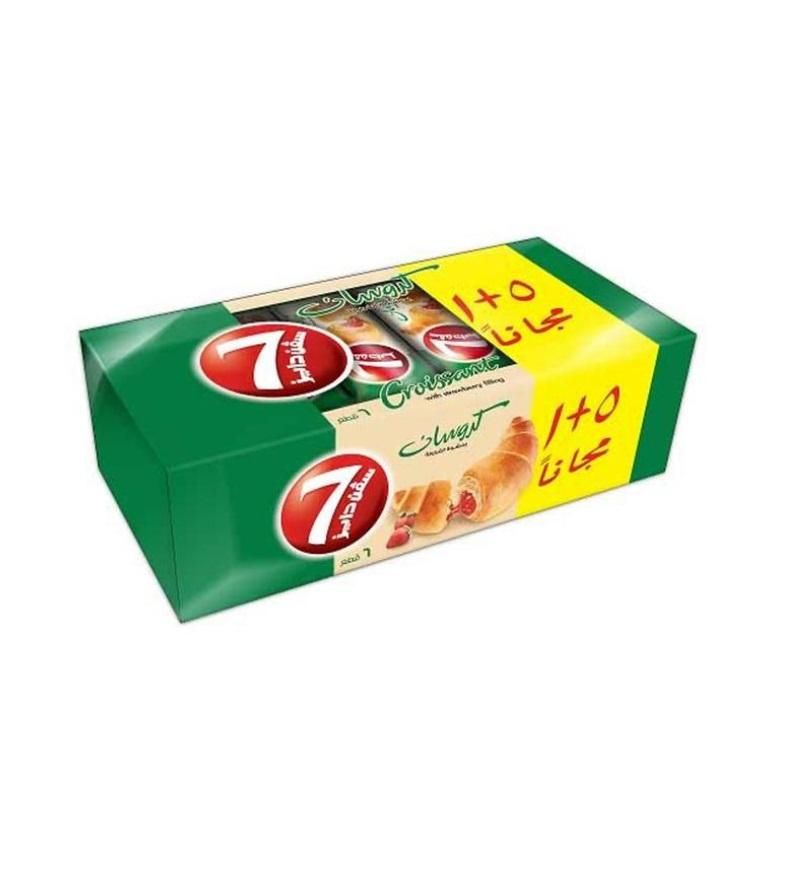 7Days Multi-Pack Strawberry Croissant - 55g (Pack of 6)