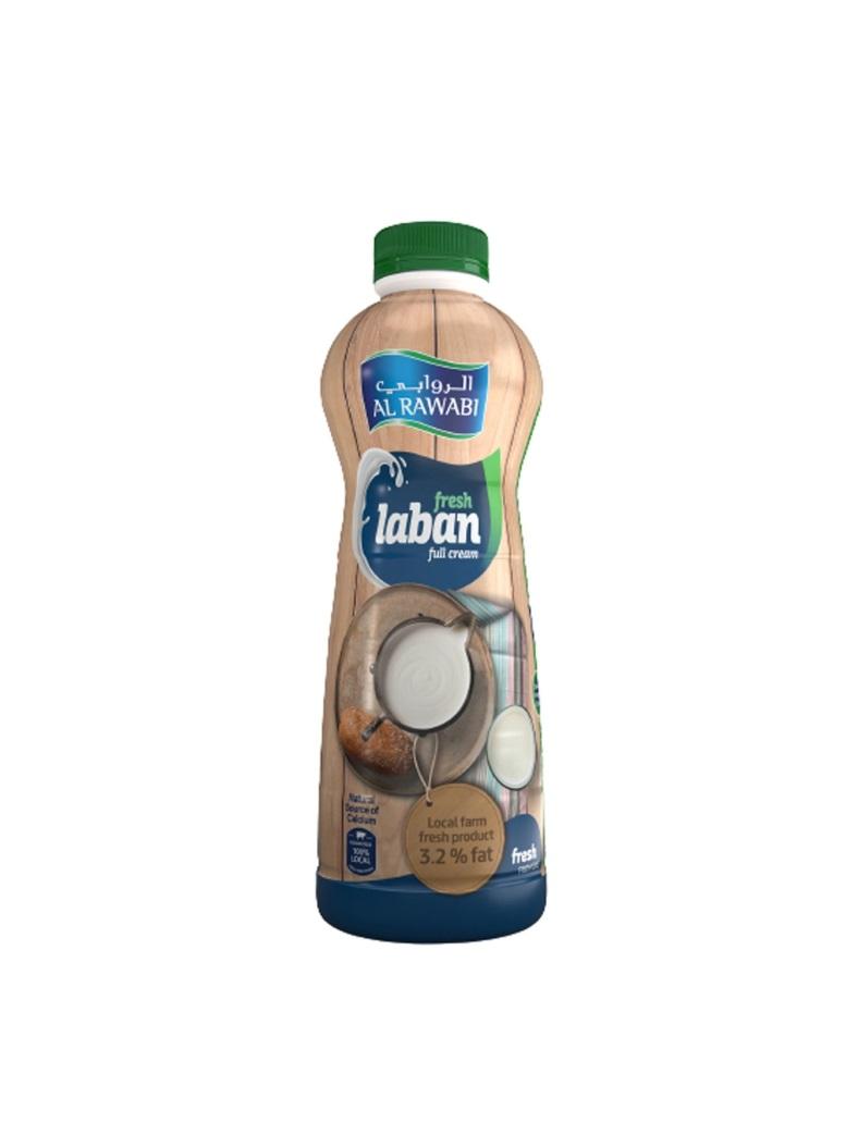 Al Rawabi Full Cream Laban - 1 Liter