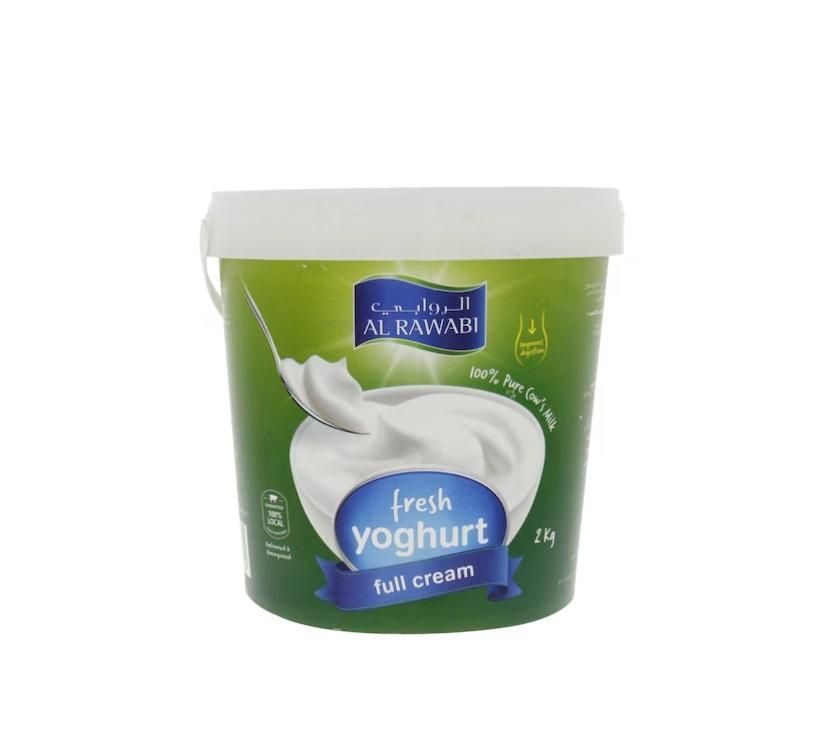 Al Rawabi Full Fat Yogurt - 2 kg
