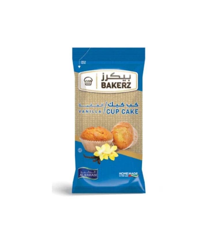 Al Rawabi Bakerz Vanilla Cup Cake - 30g x 2