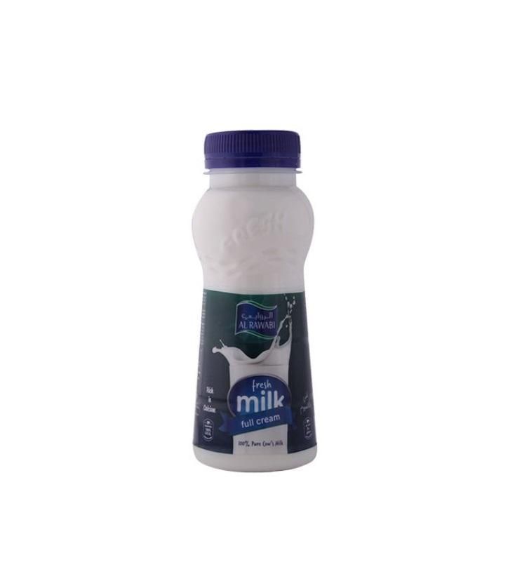 Al Rawabi Full Cream Fresh Milk - 200 ml