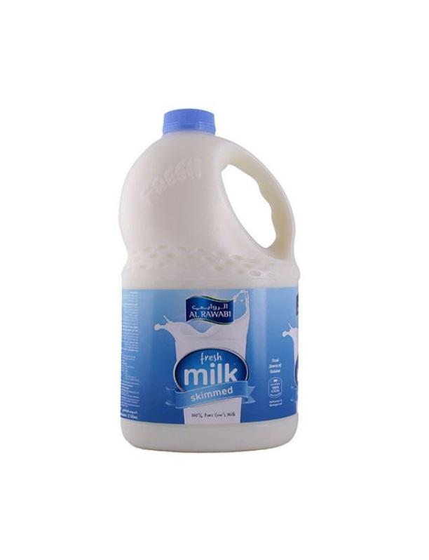 Al Rawabi Skimmed Fresh Milk - 2 Liter