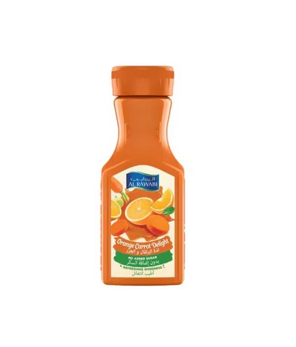 Al Rawabi Orange Carrot Delight Juice - 350 ml