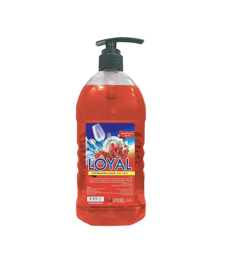 Loyal Dishwashing Liquid, Strawberry & Pomegranate Scent - 1000 ml
