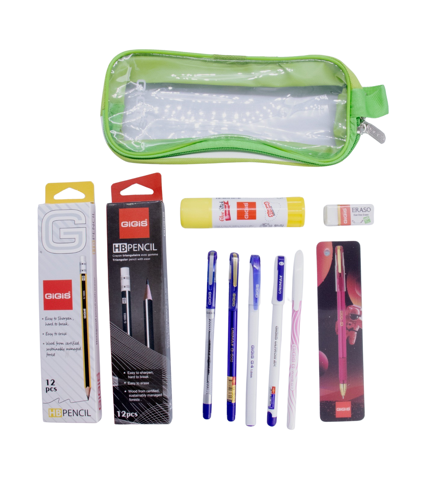 GIGIS Stationery Kit (Set of 10)