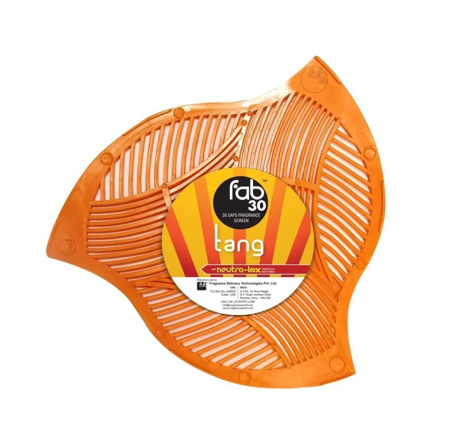 Fab 30 Fragrance Splash Urinal Screen Deodorizer - Tang Scent